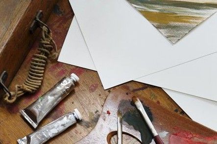 Papier Huile/Acrylique