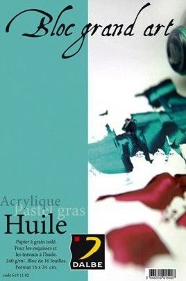 Papier Huile/Acrylique