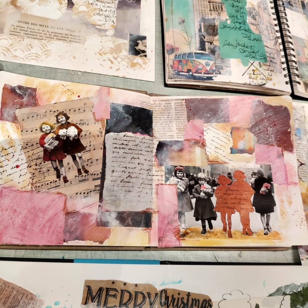 Corinne Rollet - Art Journal et Mixed Média